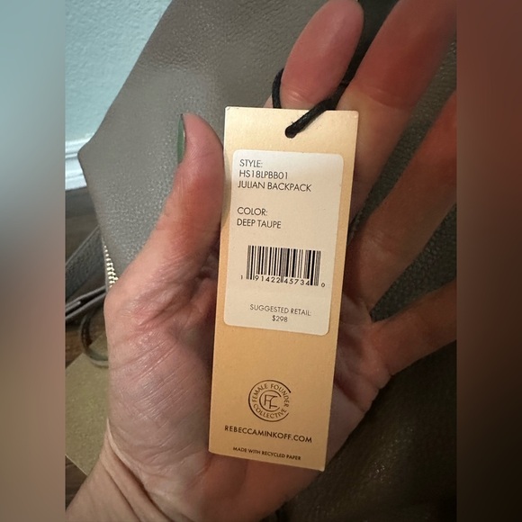 Rebecca Minkoff | Julian Backpack in deep Taupe - Picture 9 of 9